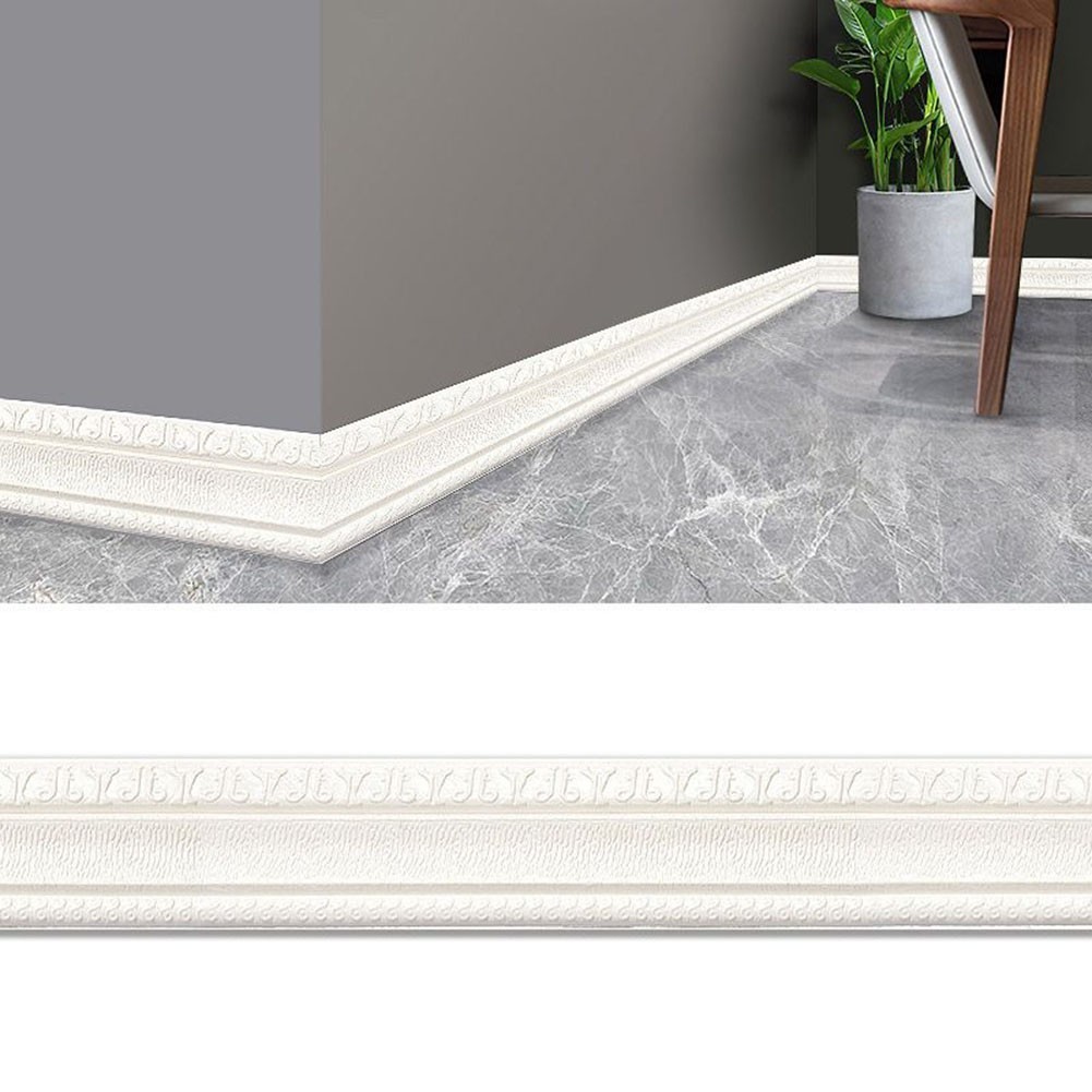 Foam Molding Trim Home Anti-collision Background Decals Skirting Border