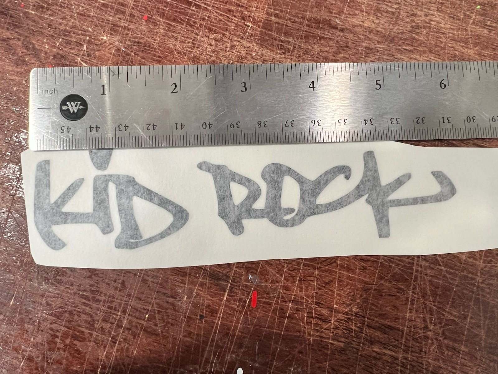 Kid Rock Logo #1 Given Vinyl Decal Bumper Sticker Top Dog Rare Cocky Badass Devi