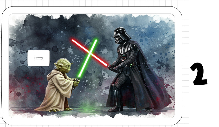 Star Wars Credit Debit Card Skin Sticker ATM Darth Vader Yoda Han Solo Kylo Jedi