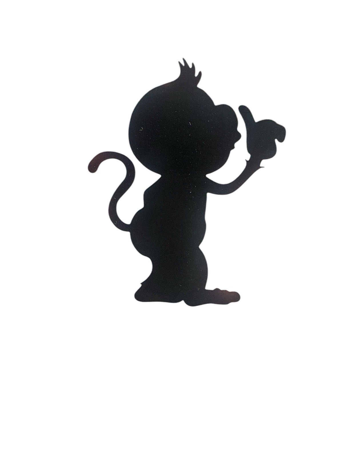monkey shhh Decal for car Windows Laptops most Smooth Surfaces