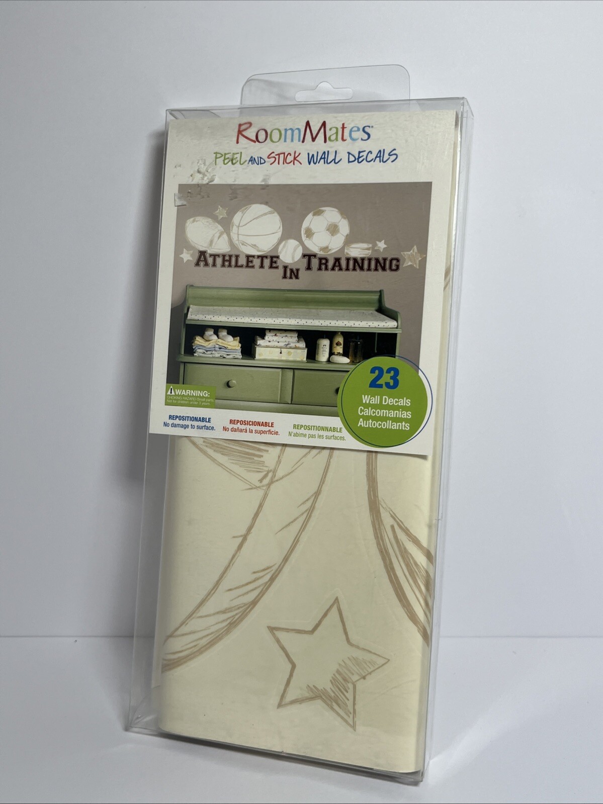 Roommates Peel and Stick Wall Decals | Removable & Reusable Home Decor