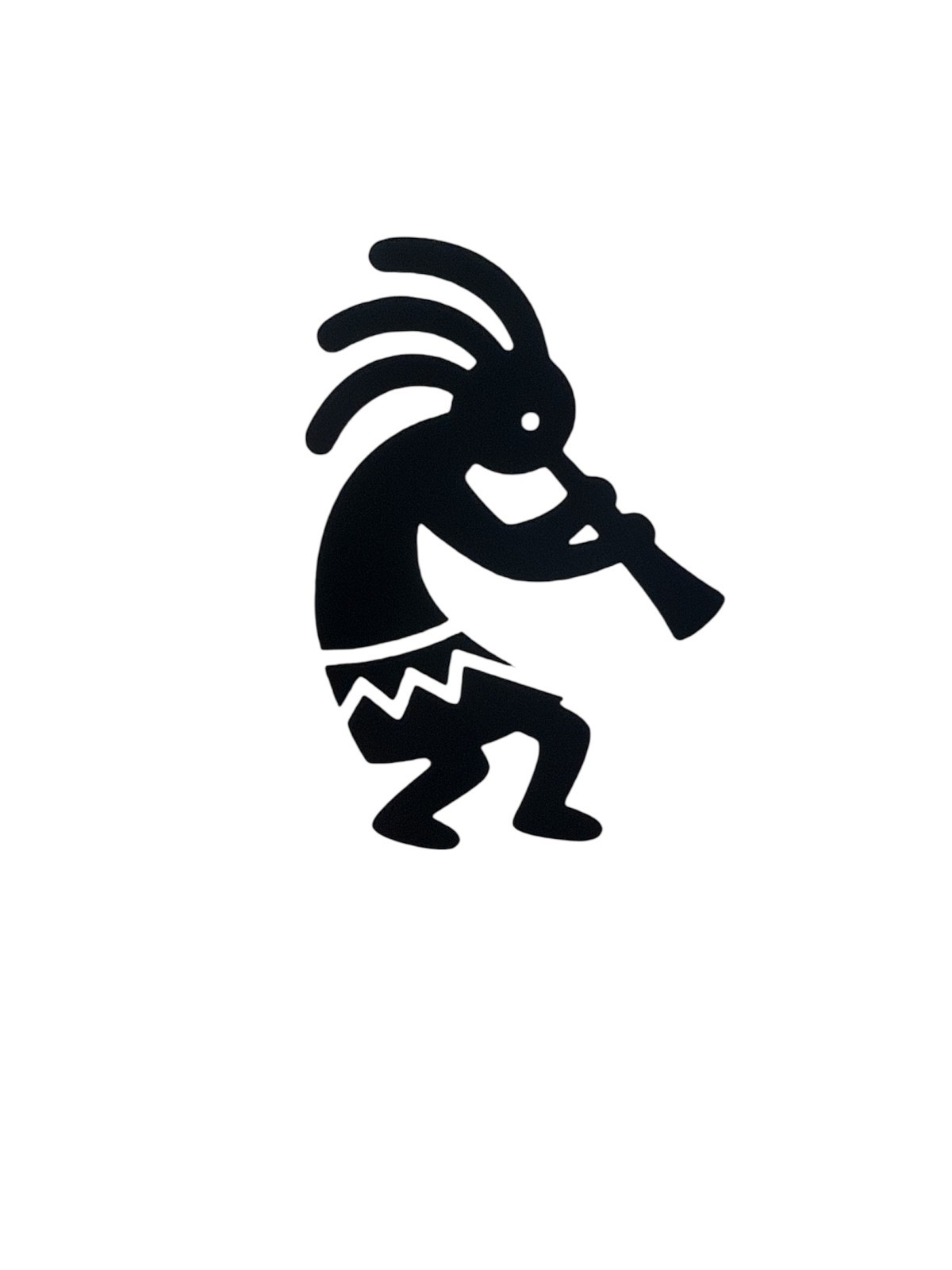KOKOPELLI TRUMPET #1 Decal for car Windows Laptops Any Smooth Surface