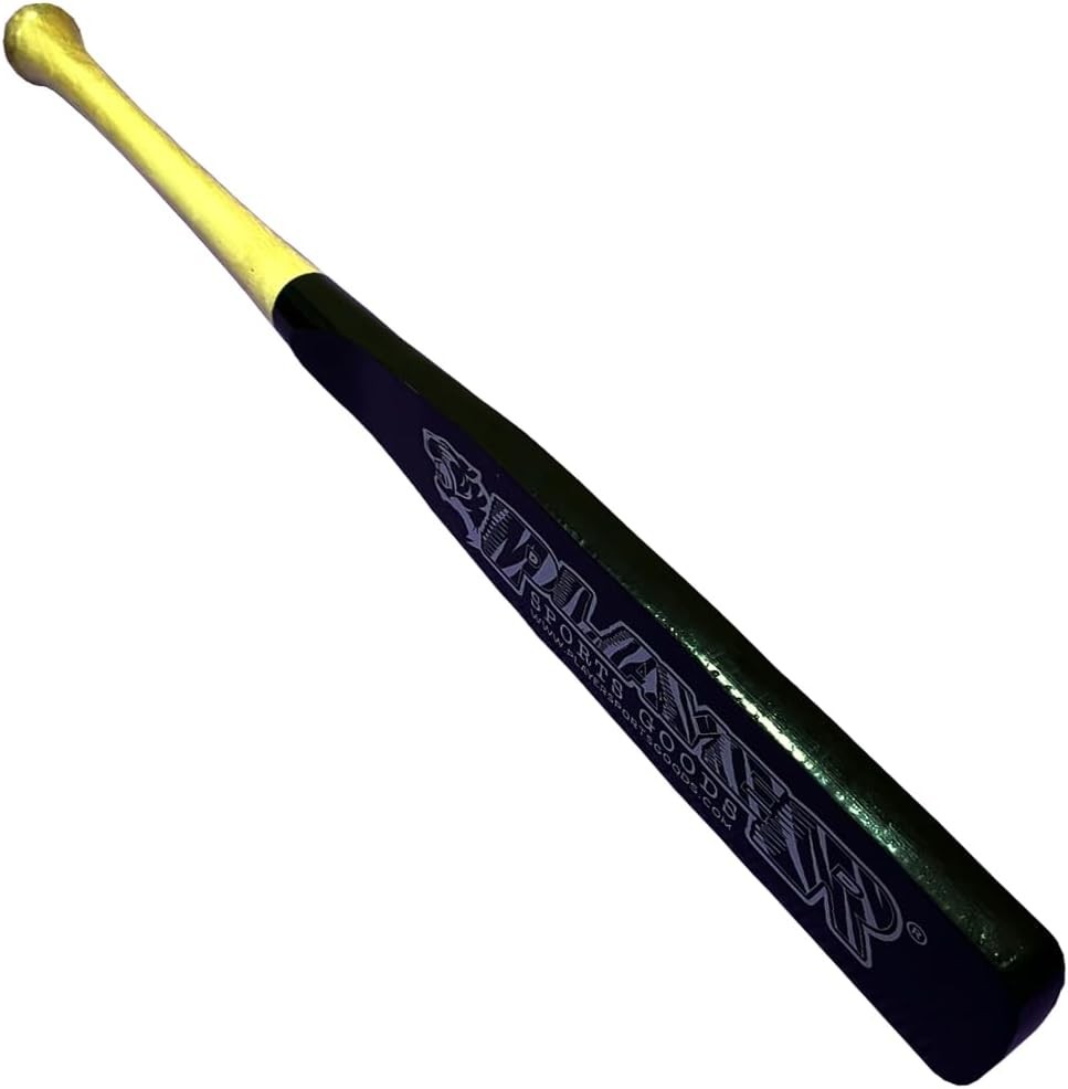 33" Pro Maple Flat Half Paddle Training Baseball & Softball Bat in Size: 33" / W