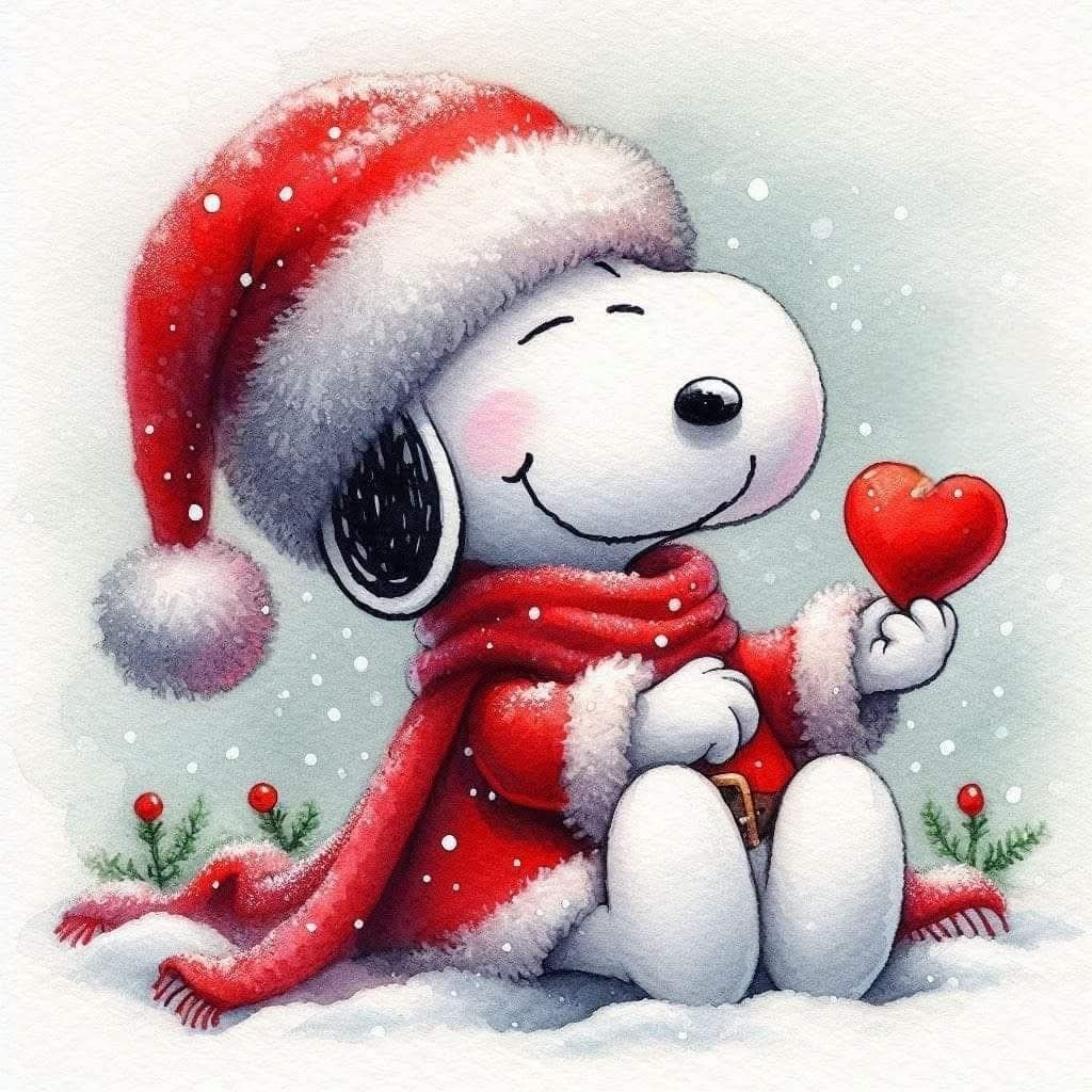 Snoopy Christmas Snow Sticker Decal Logo laptop vinyl decal