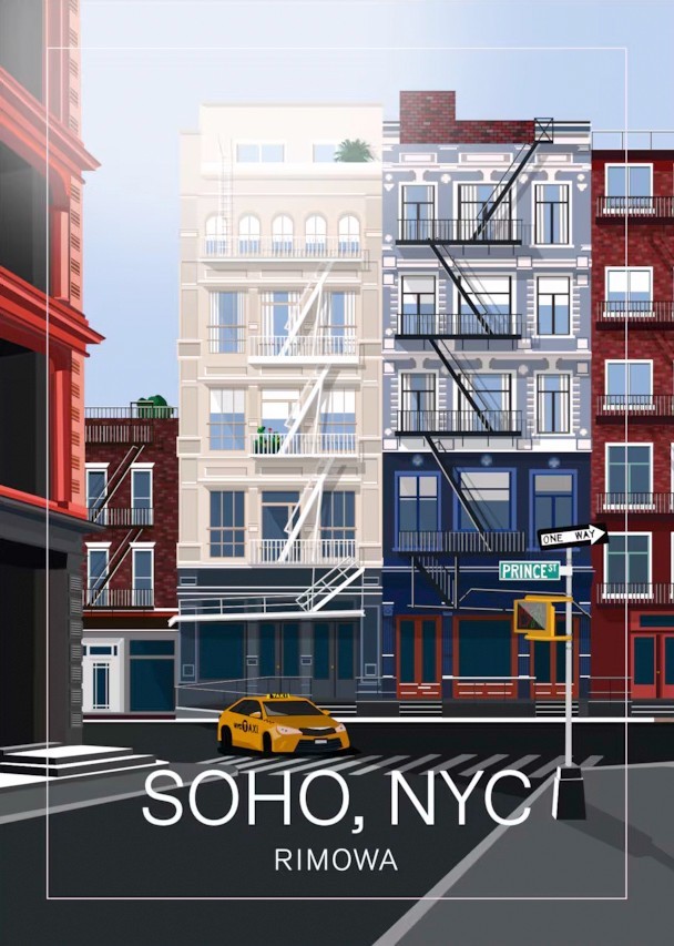 🌍 RIMOWA City Stickers – Collection 1