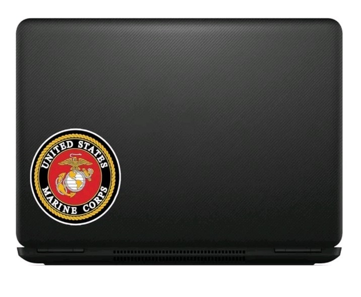 4" U.S. Marine Corps Car Decal/Sticker