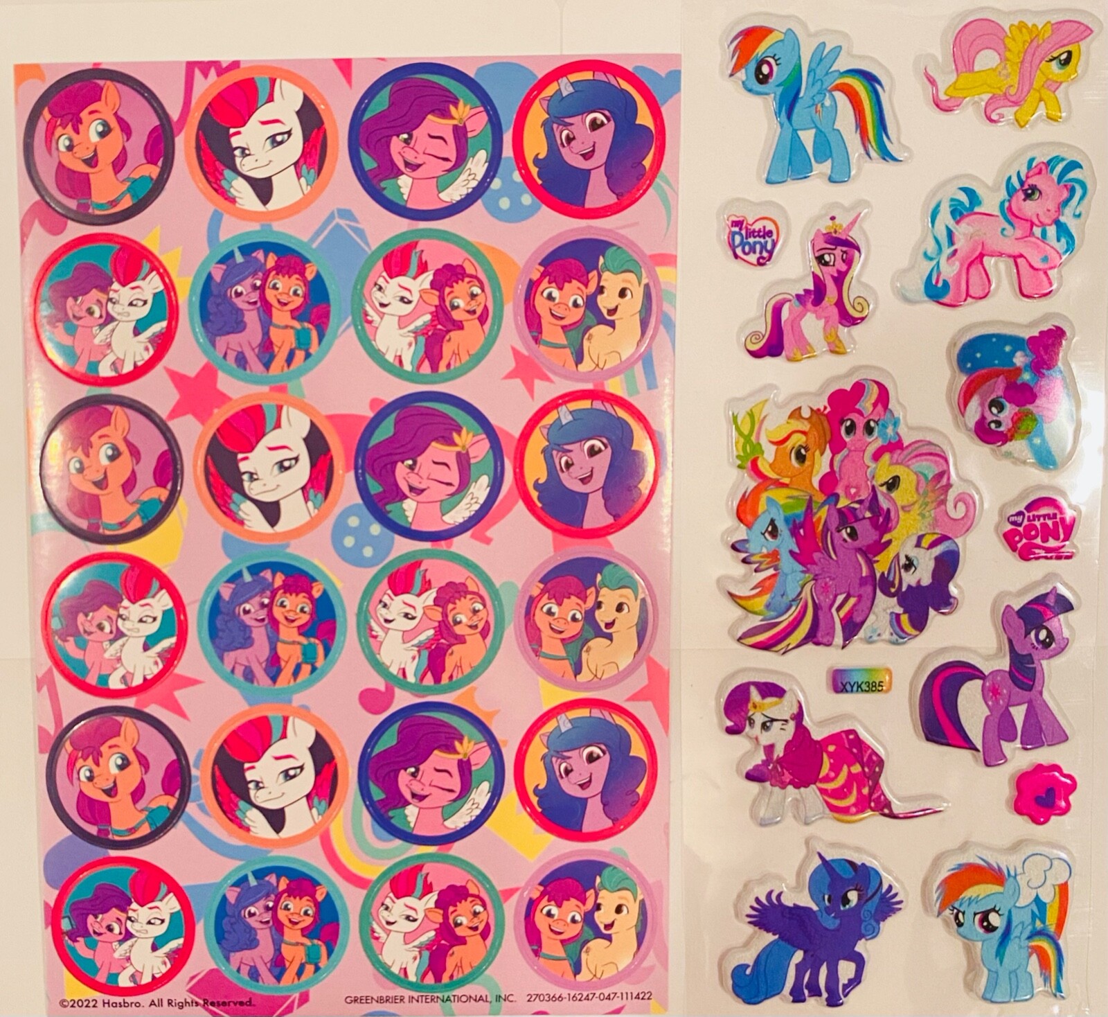 250+ Sticker My Little Pony Care Bears Hello Kitty Disney MICKEY MINNIE FROZEN