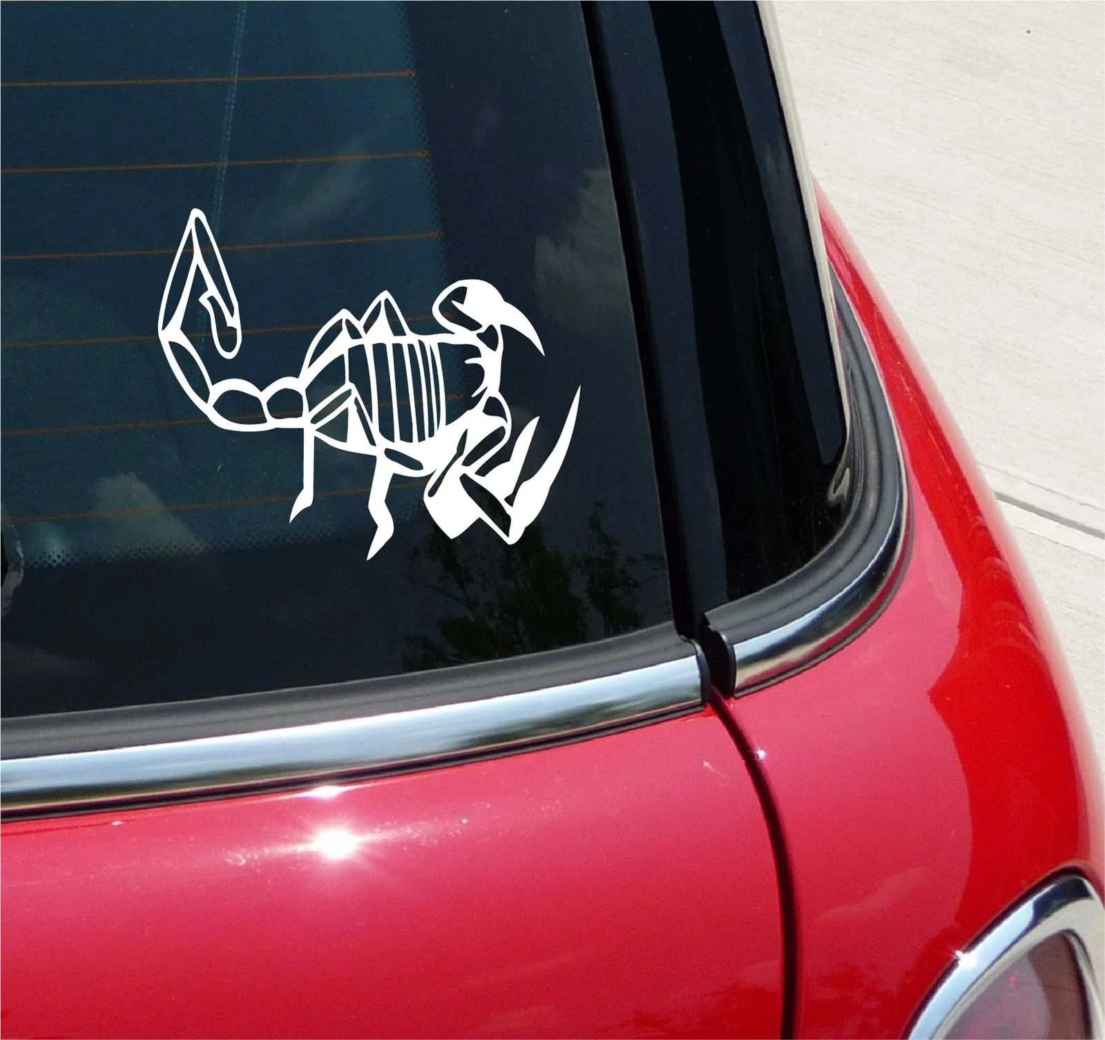 SCORPION STICKER DECAL SCORPIO ZODIAC CAR WINDOW WALL ART DESERT STINGER