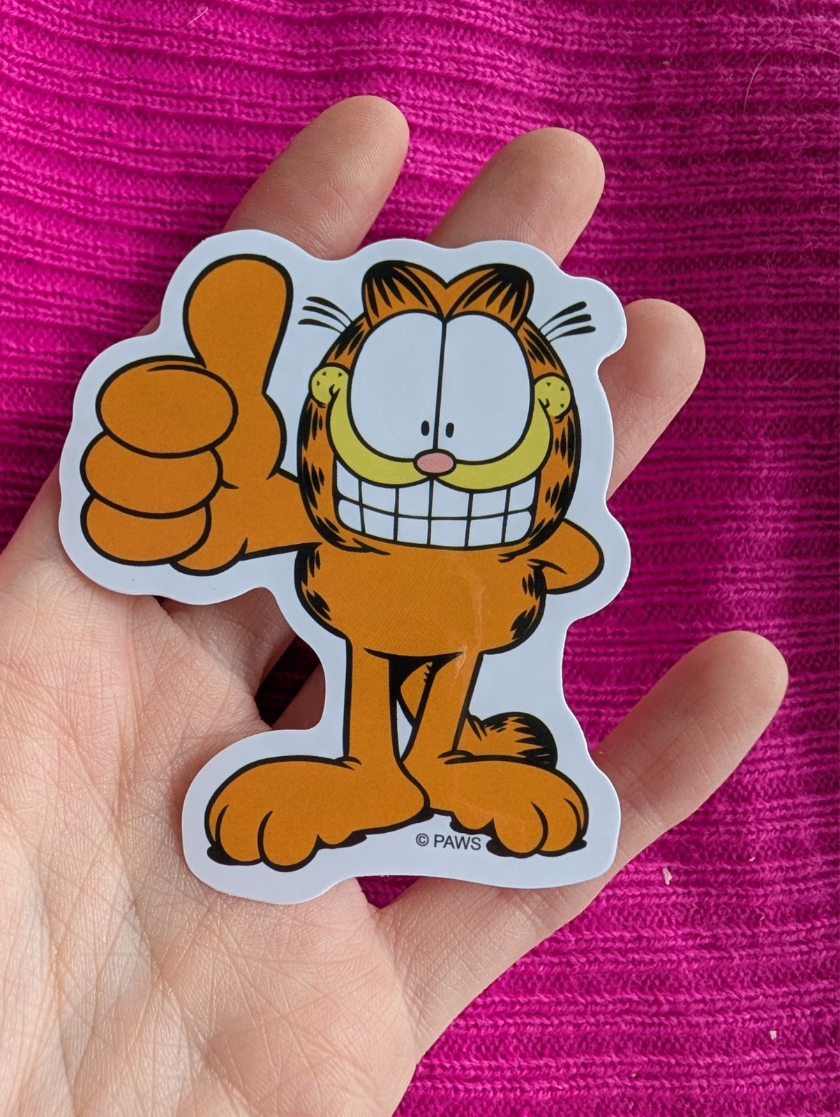 STICKER, Garfield, Sassy cat, Odis, Cartoon