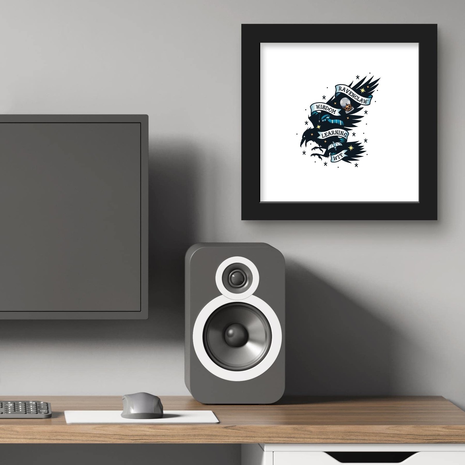 Trends International Gallery Pops Harry Potter – Ravenclaw Tattoo Art Wall Ar…