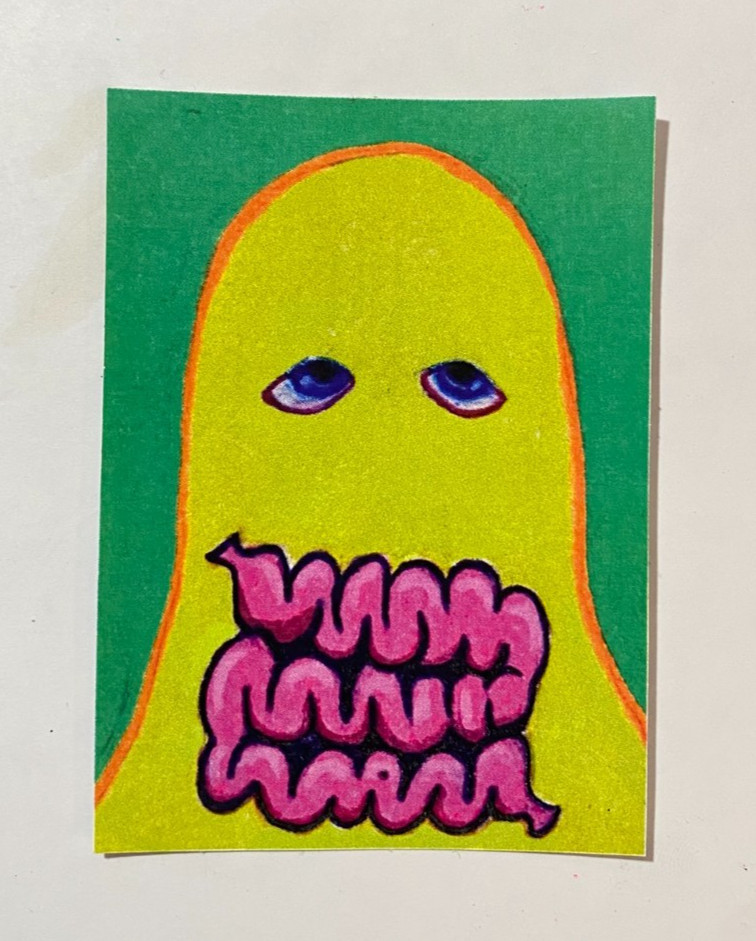 Ghost Vinyl Stickers (2.25 x 3 in.), Matte Finish, Waterproof