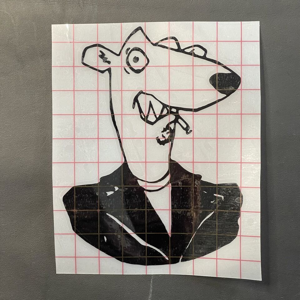 Screeching Weasel Car Decal Vinyl Band Logo Glossy Bumper Sticker Punk Pop Rock