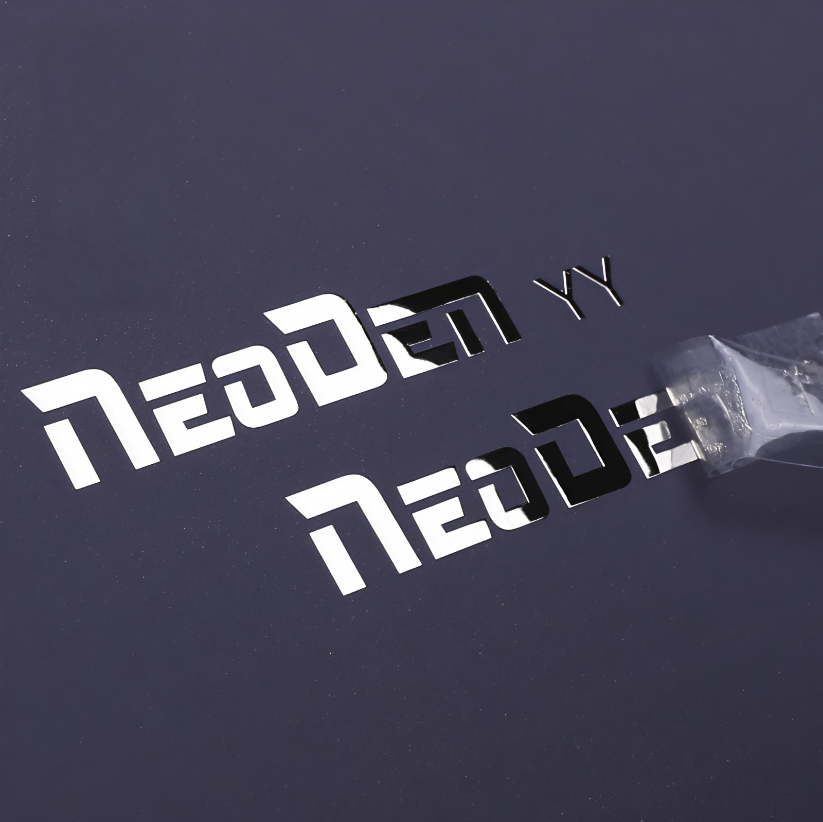 Custom Nickel Metal Transfer Sticker 3D Business Logo Branding Label Waterproof