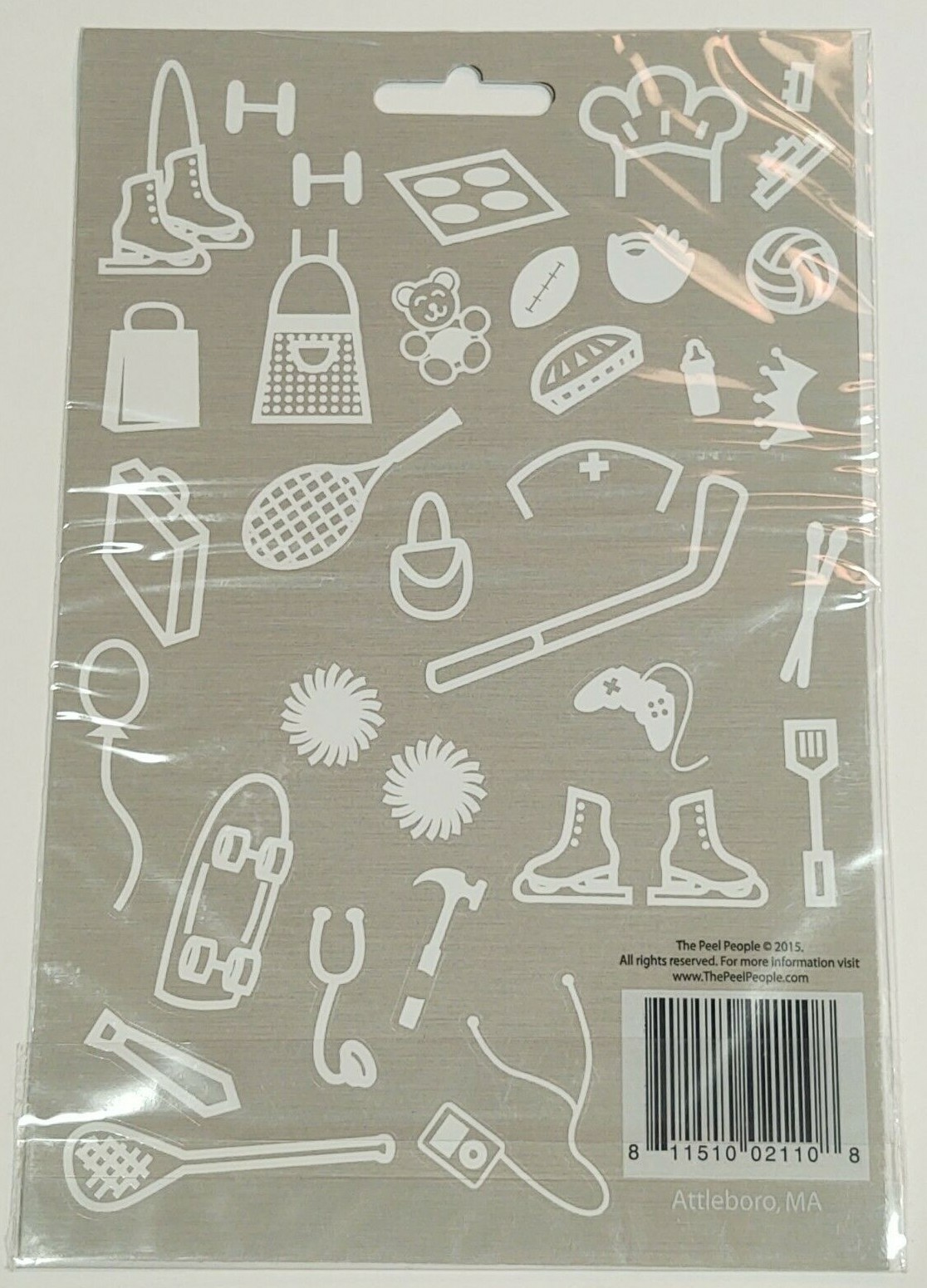 THE PEEL PEOPLE WINDOW STICKERS UPC 1151002110 *NEW*