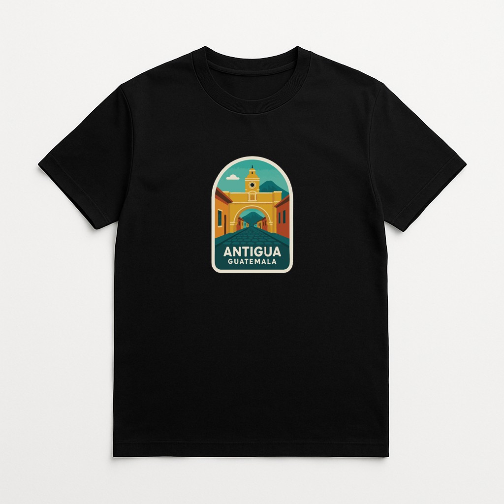 Antigua Guatemala Guatemala Iron On Heat Transfer Vinyl HTV Die-Cut Symbolic