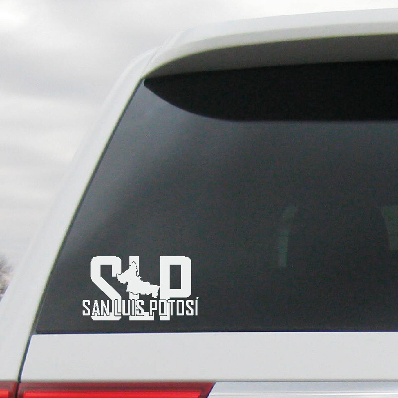 SAN LUIS POTOSI SLP Decal Sticker SLP Decal El estado de México Car Window