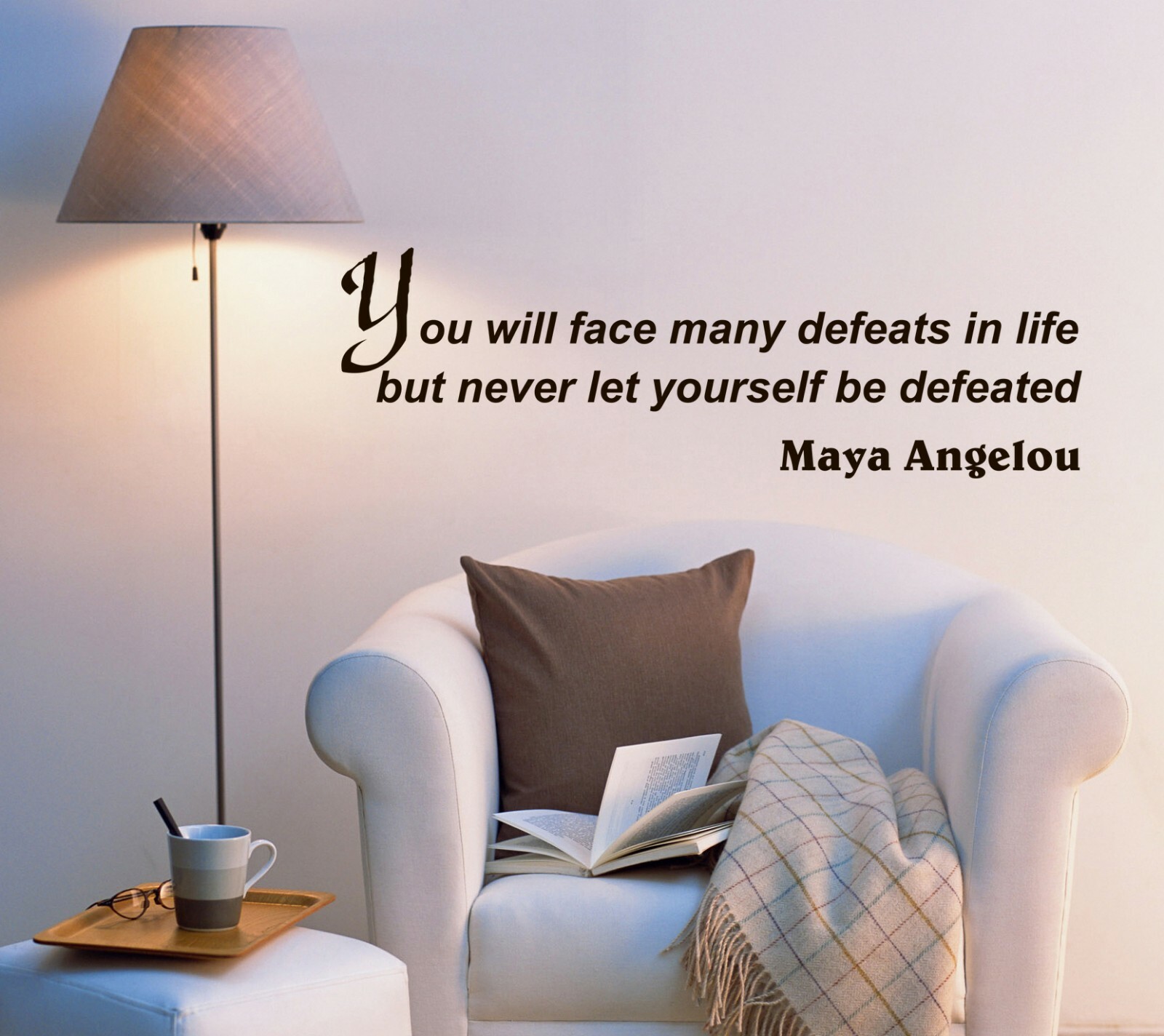 Wall Decal Saying Quote Words Inspiring Office Vinyl Sticker (ed1561)