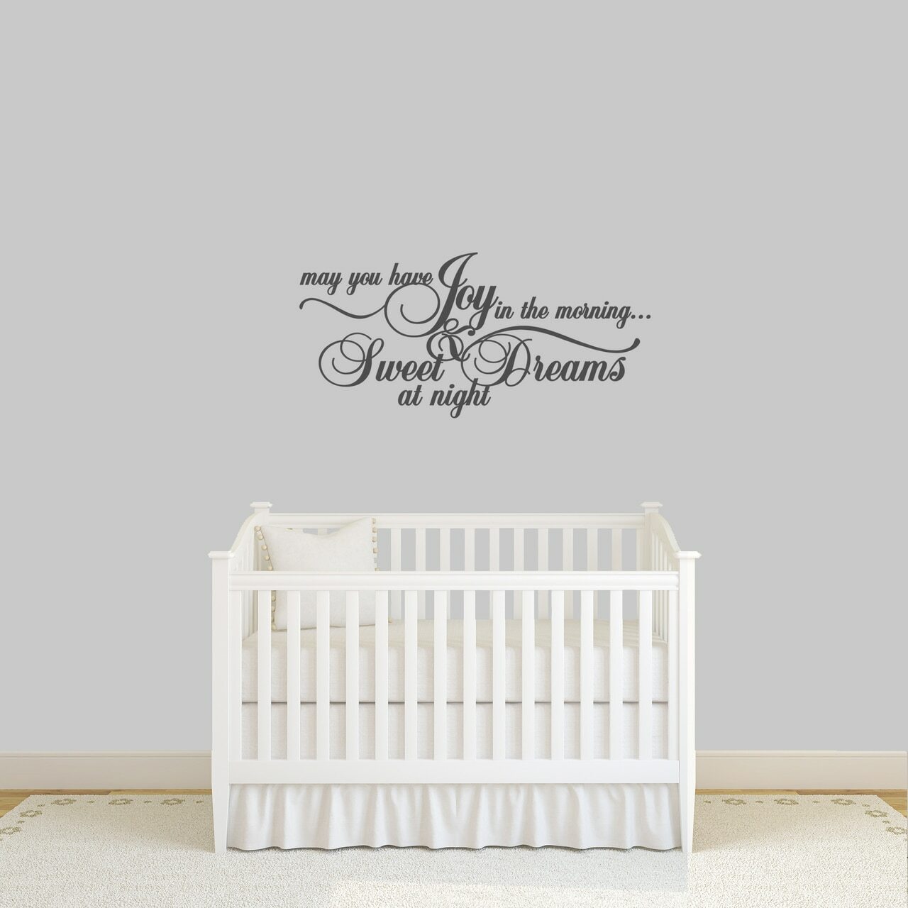 Sweet Dreams At Night Wall Decal – Nursery, Kids, Bedroom, Baby, Sticker
