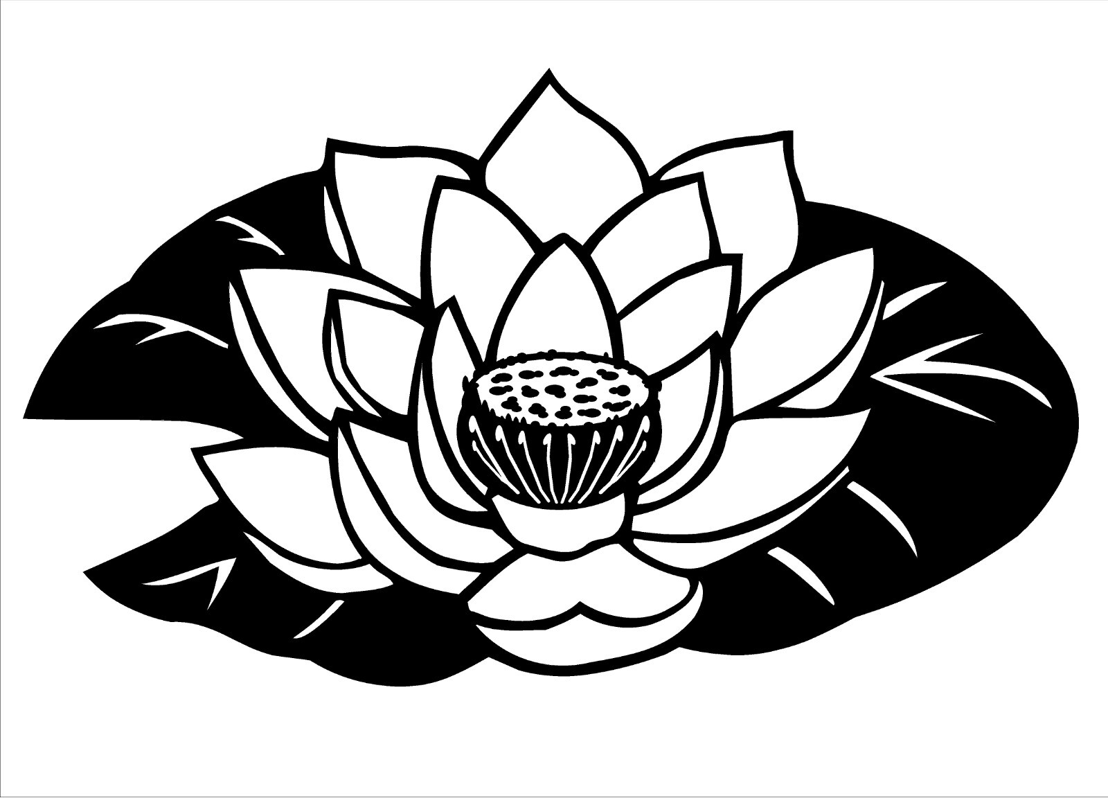 Lotus Flower Of Life Decal Style 2 vinyl car window sticker