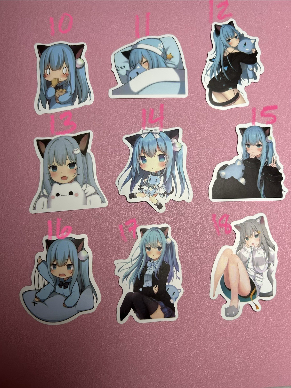 Neko And More Anime Stickers