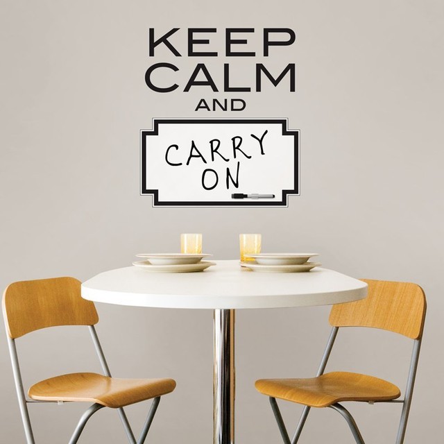Wall Pops Dry Erase Wall Words Home Decor keep calm Free Shipping!!