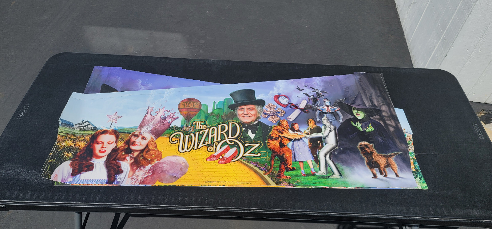 Wizard of Oz Pinball Decals – original licensed replacement artwork