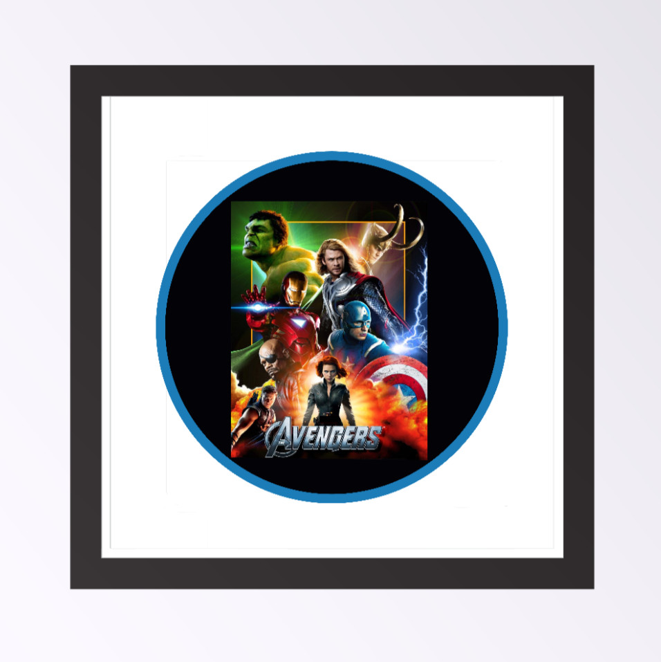 Avengers "Original"- 4" Handmade Vinyl Decal Vehicle Decor Cooler Laptop Tumbler