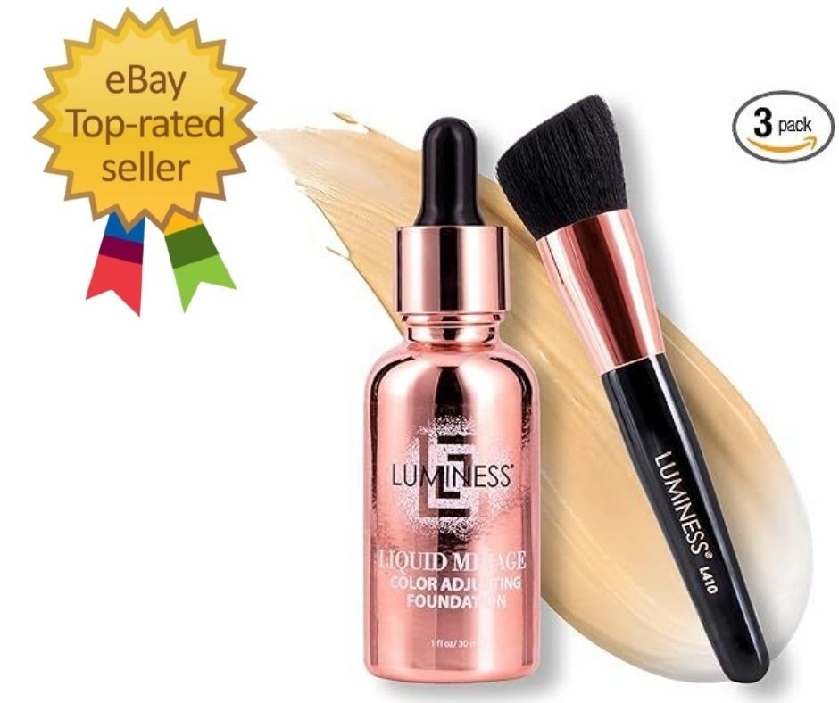 Liquid Mirage Color Adjusting Foundation Kit w SPF 50 LUMINESS w SPF Changing