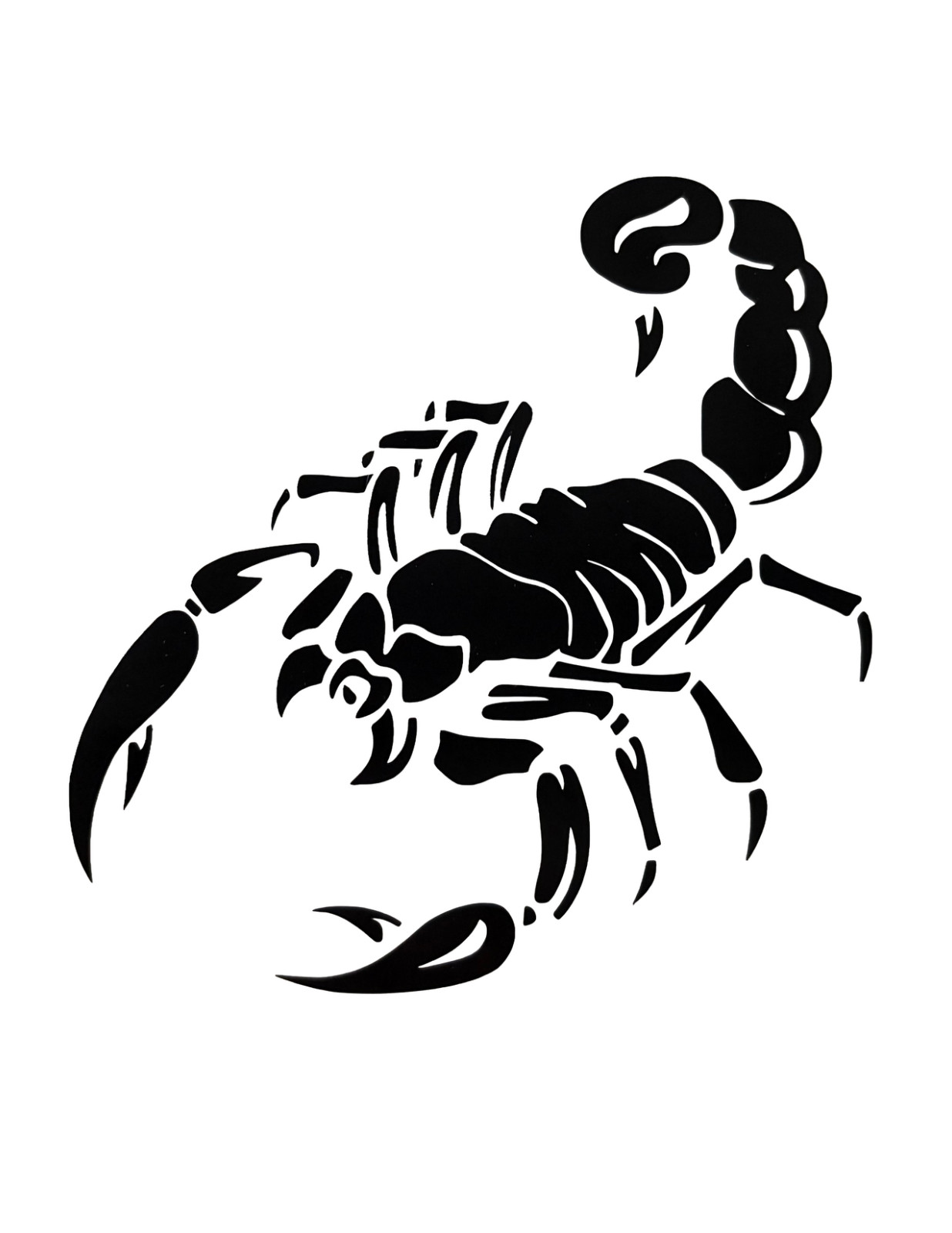 Scorpion, Scorpion, Alacran, Sticker, Decal Vinyl For Laptop, Helmet, Guitar