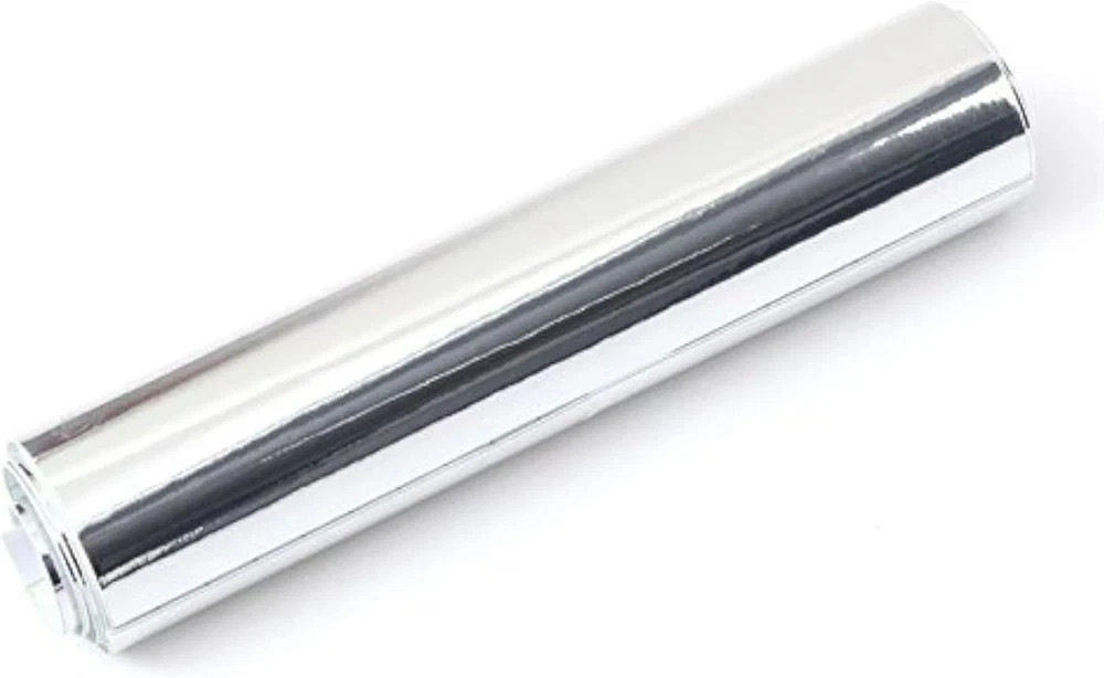 Self-Adhesive Chrome Silver Vinyl Wrap 15"x60" Mirror Finish Car & DIY Film