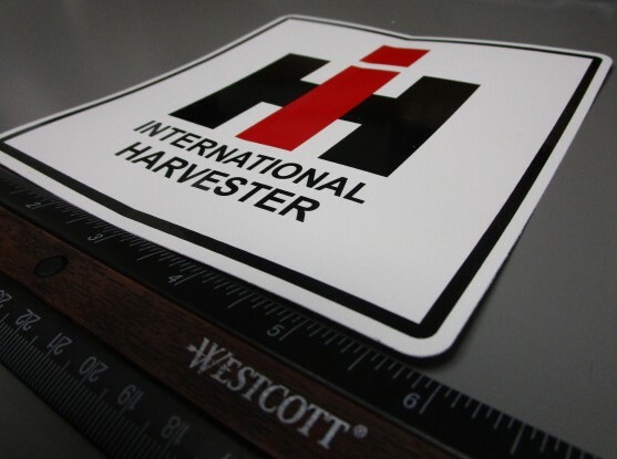 International Harvester IH Logo 6×6 Inch Decal Sticker