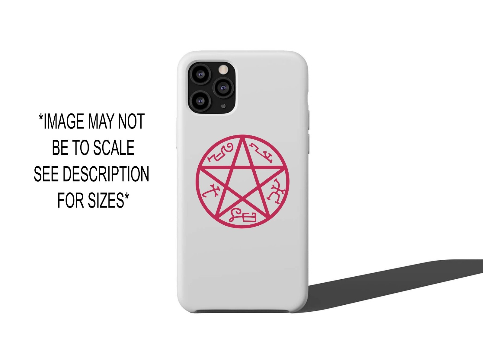 Demon Trap Symbol Vinyl Decal, Supernatural Image