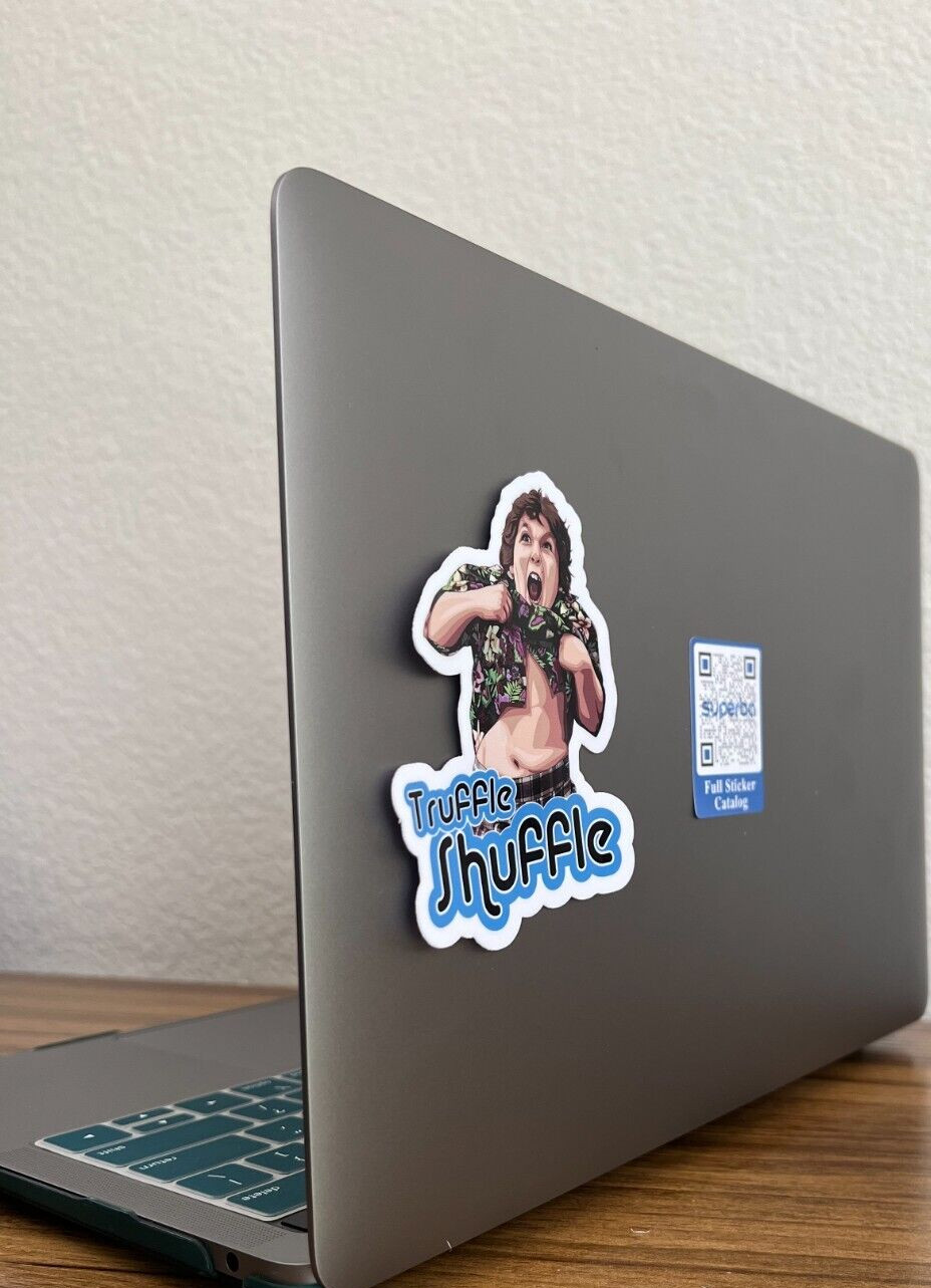 Chunk "Truffle Shuffle" Goonies Vinyl Sticker Decal