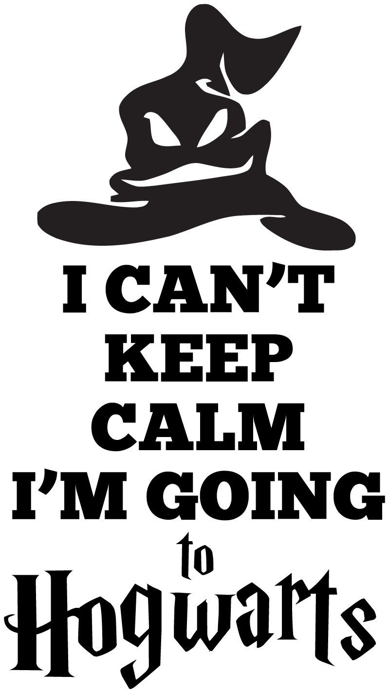 Magical Harry Potter Hogwarts Decal: Keep Calm, You're Going! – 6554