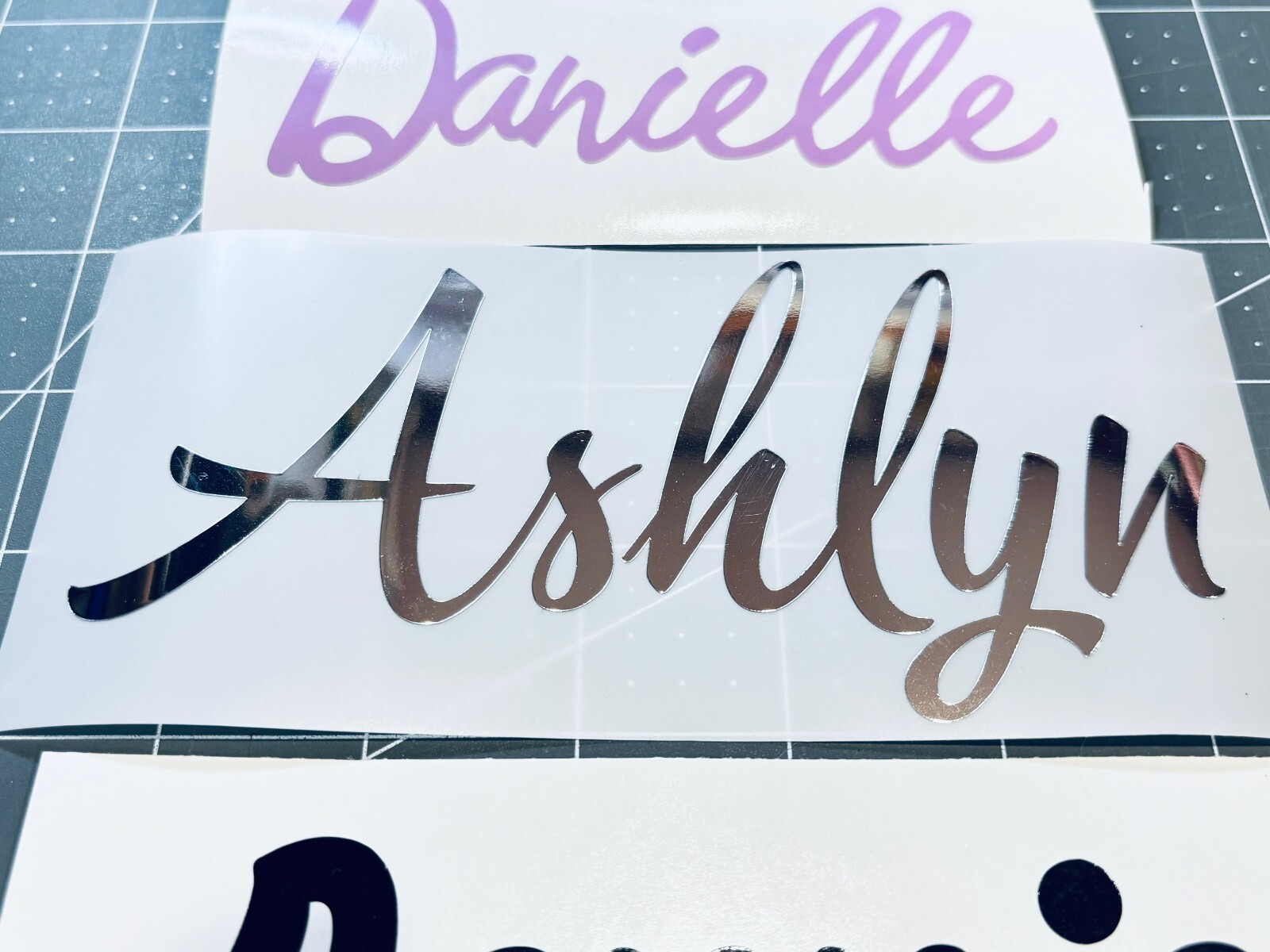 Your Name On A 5" Vinyl Decal-Lotsa Fonts-Sizes-Colors Avail. Buy 2 Get 1 FREE