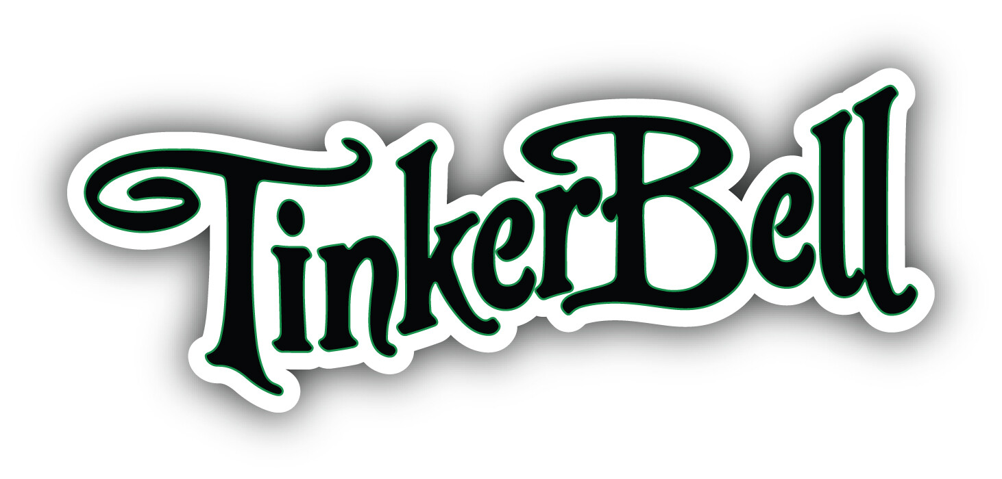 Tinker Bell Cartoon Logo Sticker Bumper Decal – "SIZES"
