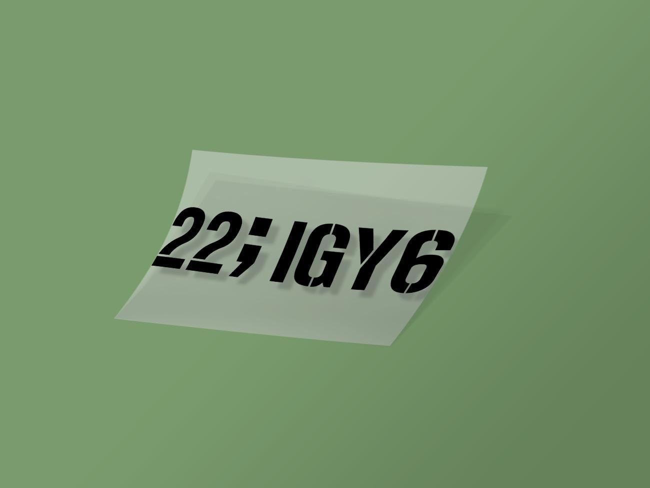 22 IGY6 Veteran Decal Suicide Awareness Semicolon Vinyl Sticker 55+