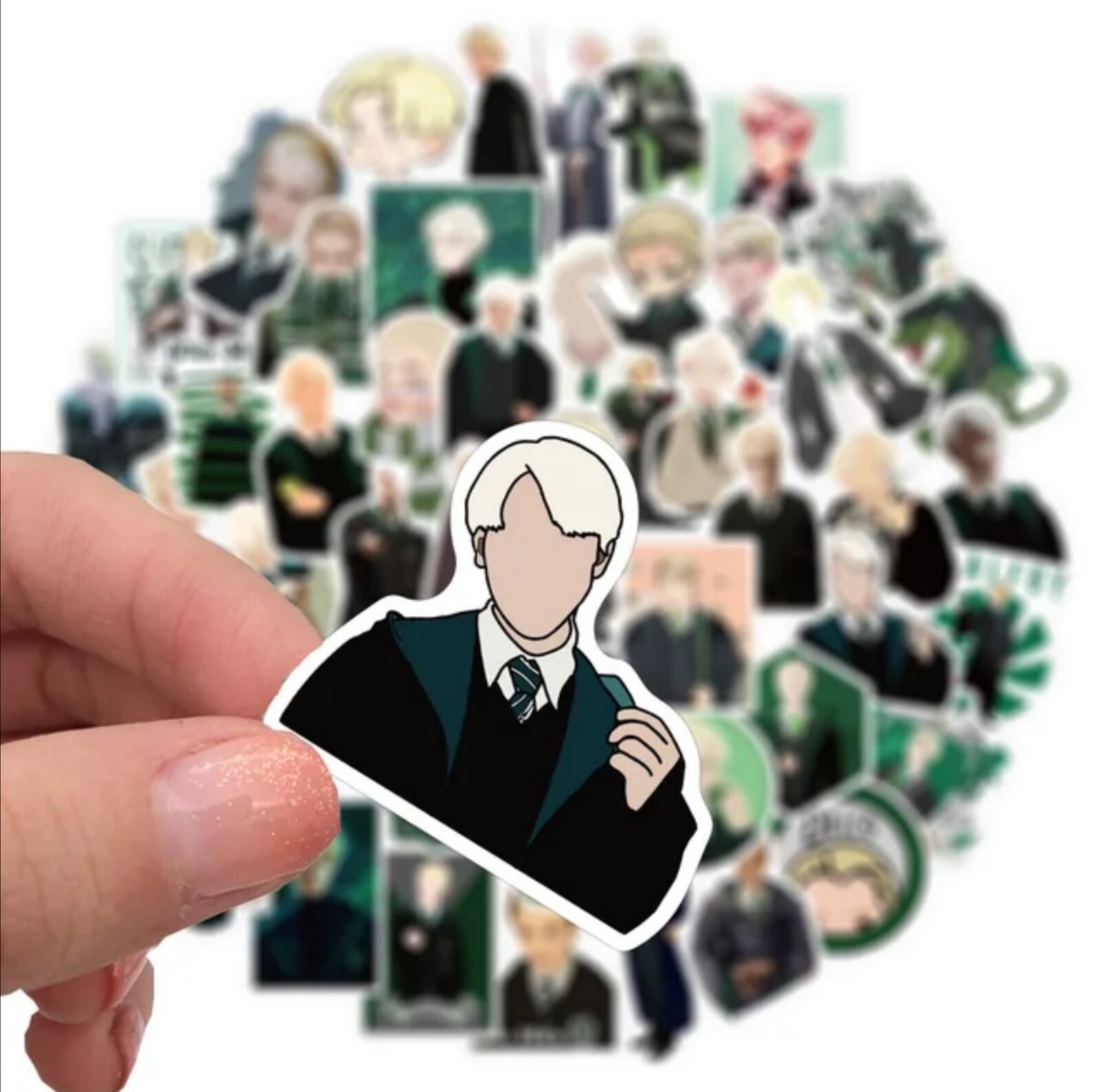 10 PCS Harry Potter Series Draco Malfoy Character Stickers BRAND NEW