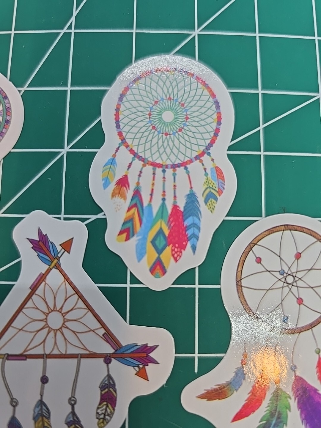 5 Dream Catcher Vinyl Decal Stickers Waterproof. Vibrant Colors. Cool. Lot #10