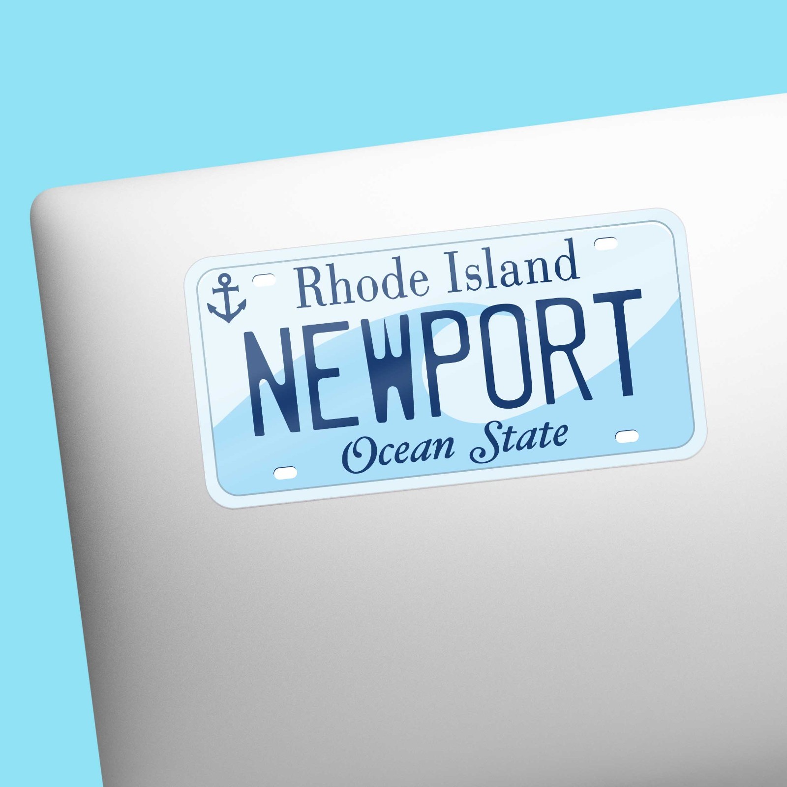 Rhode Island License Plate Stickers – Choose Your RI City Decal