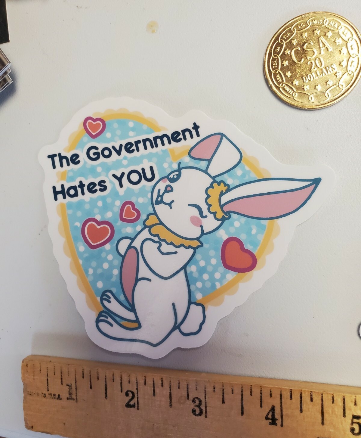 Joe Biden Easter Bunny Secret Service STICKERS 3 PACK *WORLDWIDE 🌐 SHIPPING*