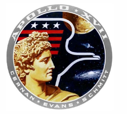 Nasa Apollo 17 Sticker Decal M453