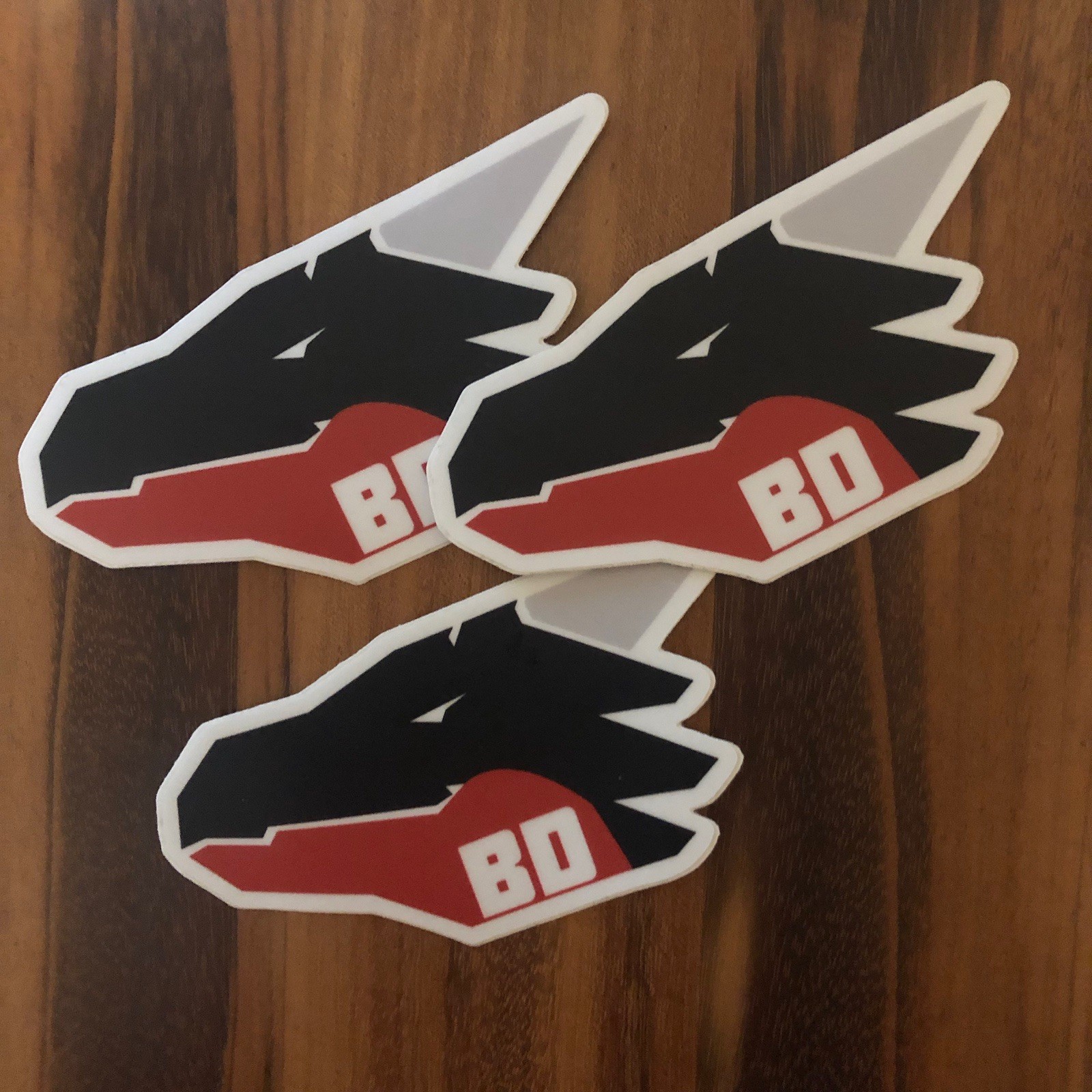 Bad Dragon Vinyl Sticker 3.75” (Lot Of 3, As-is)
