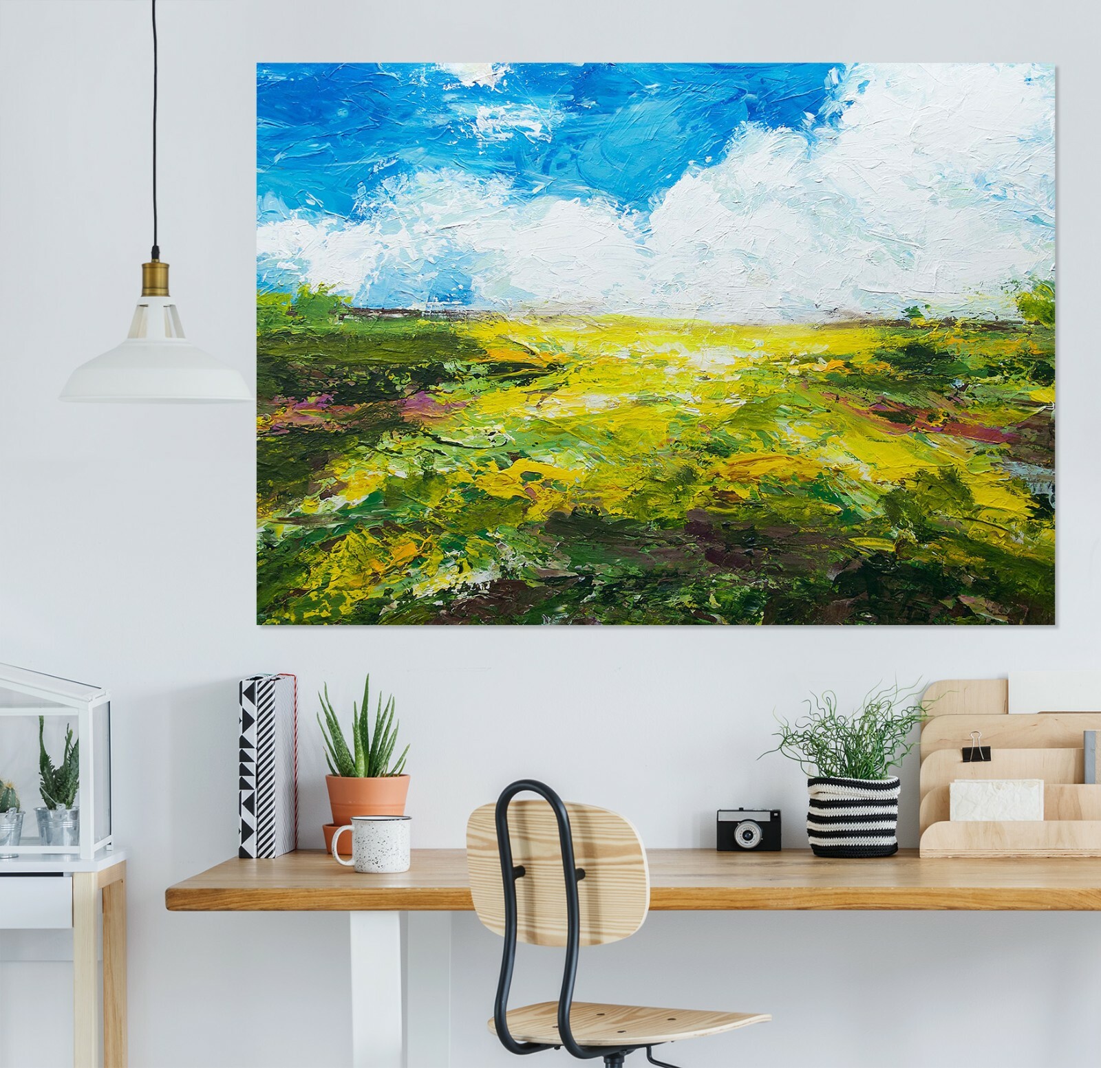 3D Blue Sky Field A141 Wall Stickers Wall Murals Wallpaper Allan P Zoe