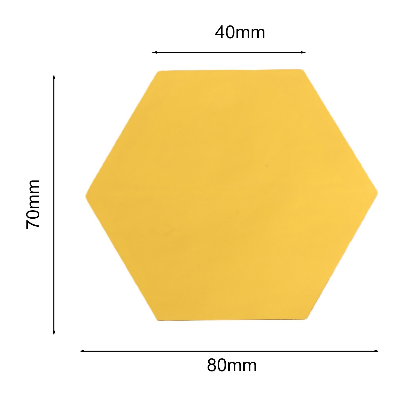 32 Pieces Hexagonal Mirror Wall Stickers for Home Walls Acrylic Panels
