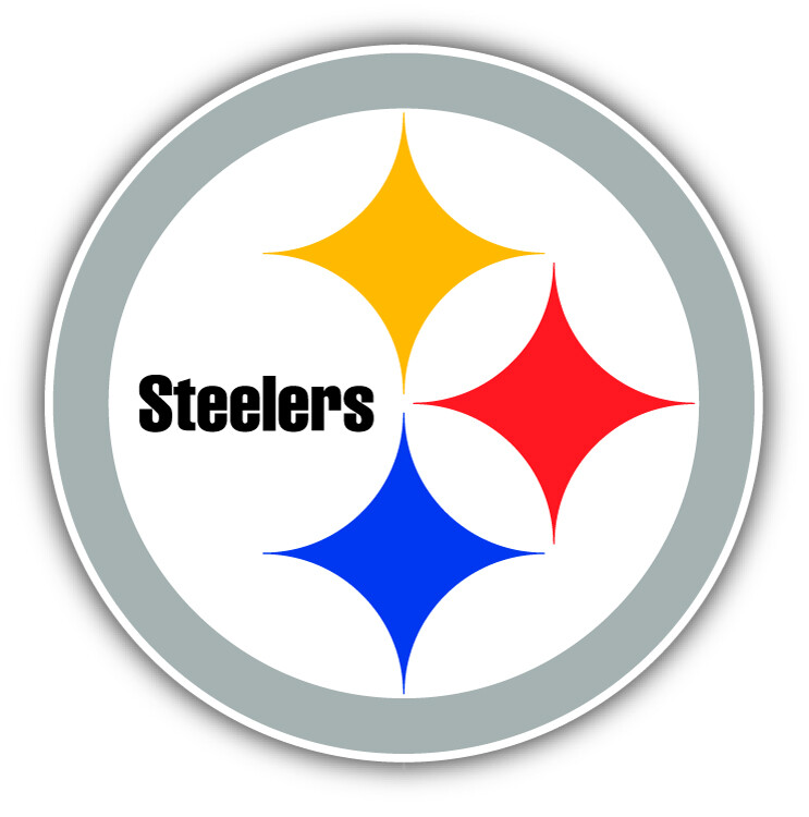 Pittsburgh Steelers NFL Football Logo Sport Car Bumper Sticker Decal "SIZES"