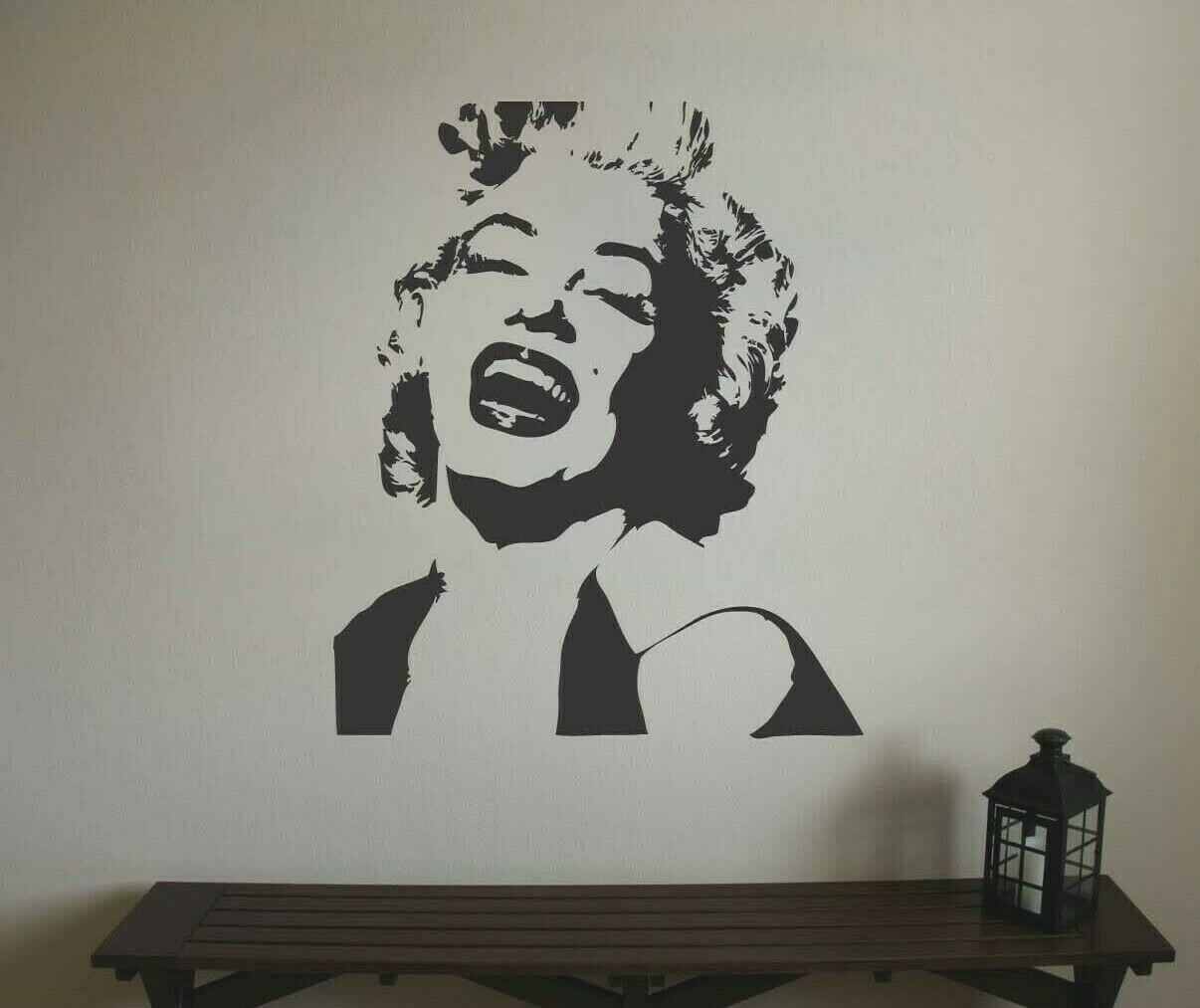 Marilyn Monroe Vinyl Wall Sticker Decal