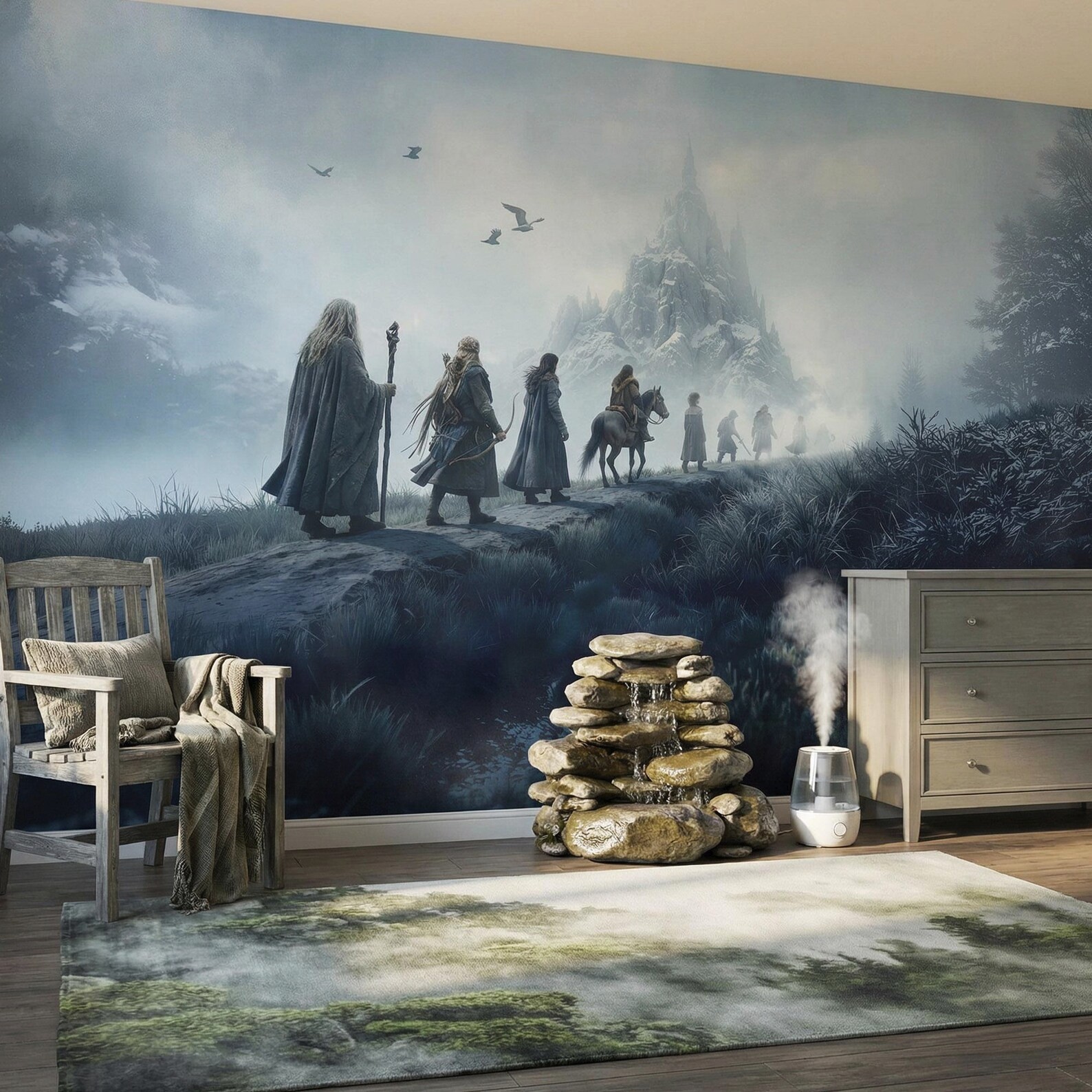 Epic Heroes Wallpaper, Wall Mural or Tapestry for nursey, kids room