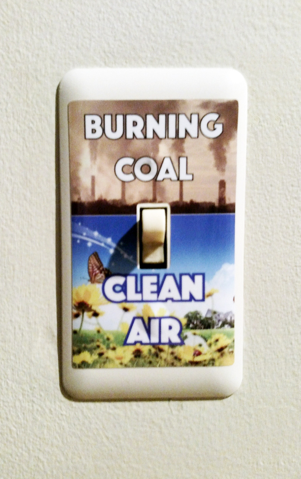 Light Switch Cover Decal Vinyl Sticker window wall door Conserve Energy