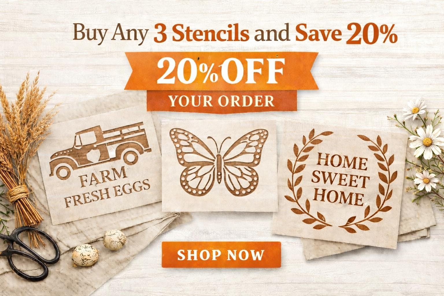 Floral Lace Stencil Large Reusable Mylar Wall Stencil For Painting Art